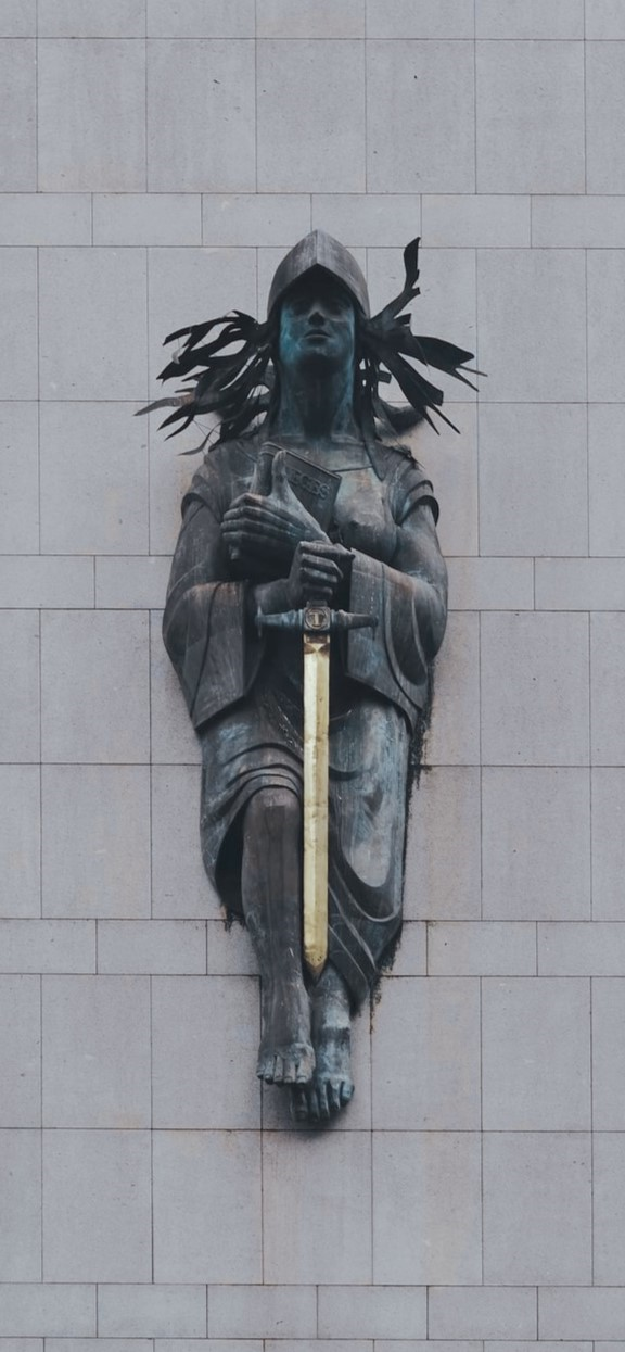 Justice statue